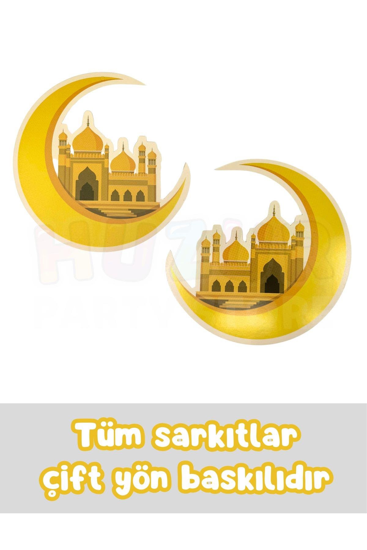 Kuran Okuyorum Temalı 6 Adet Tavan Sarkıt Süsü Kurana Geçtim Partisi Süslemesi Dini İslami Süs