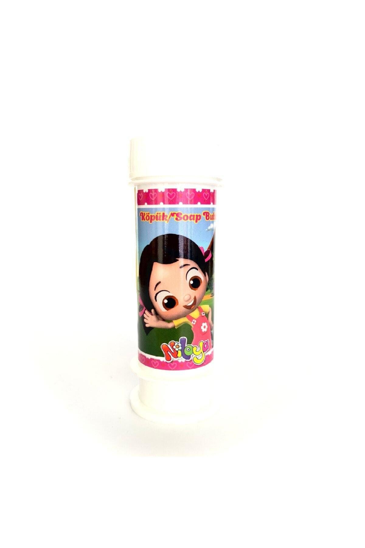 Niloya Temalı 3'lü Köpük Balon Niloya Figürlü Karakterli Konseptli Köpük Baloncuk 60 ml
