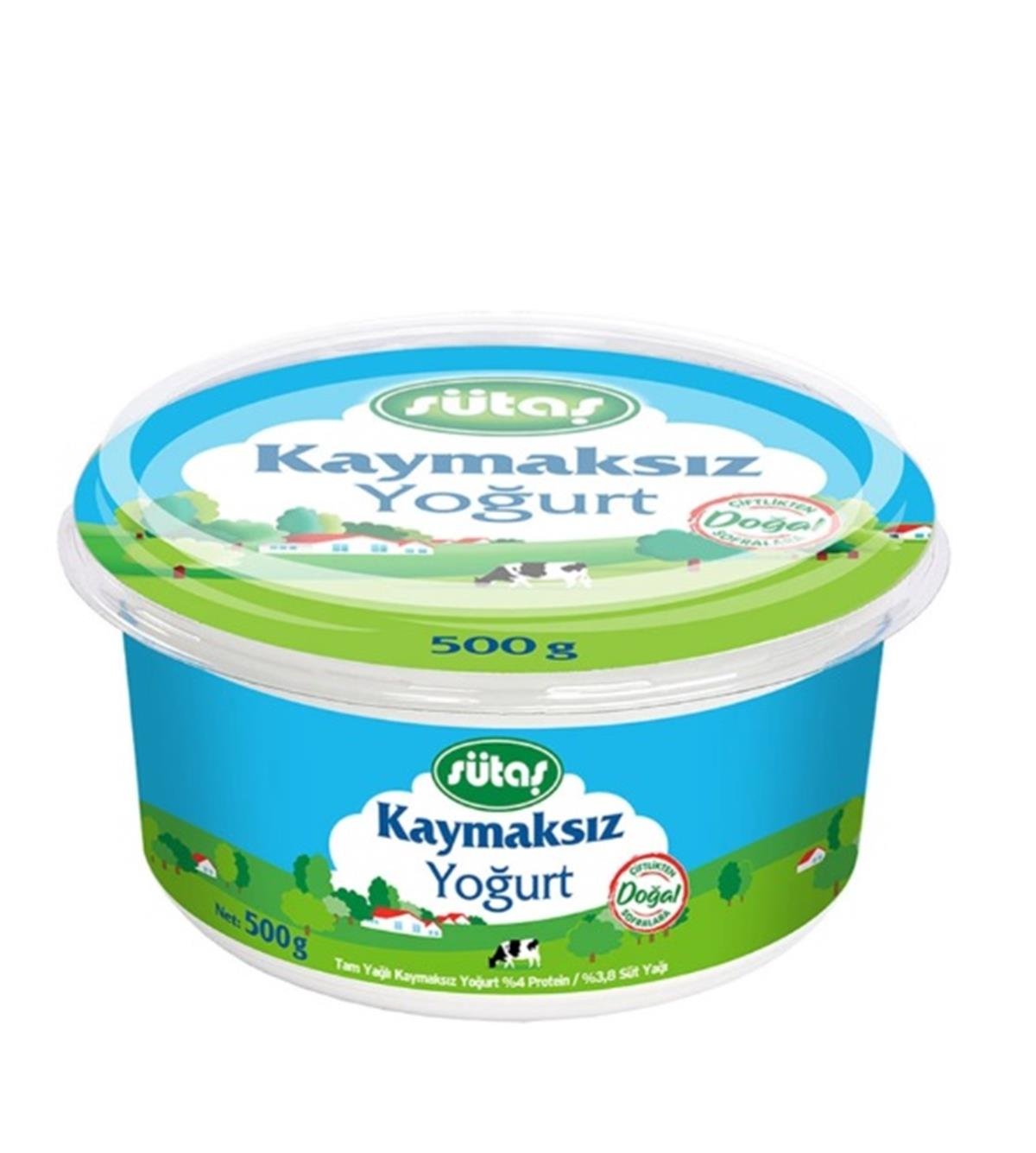 SUTAS 500 GR KAYMAKSIZ YOGURT