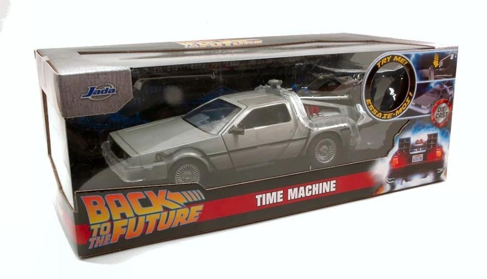 1/24 Back To The Future Time Machine with Lights - JADA