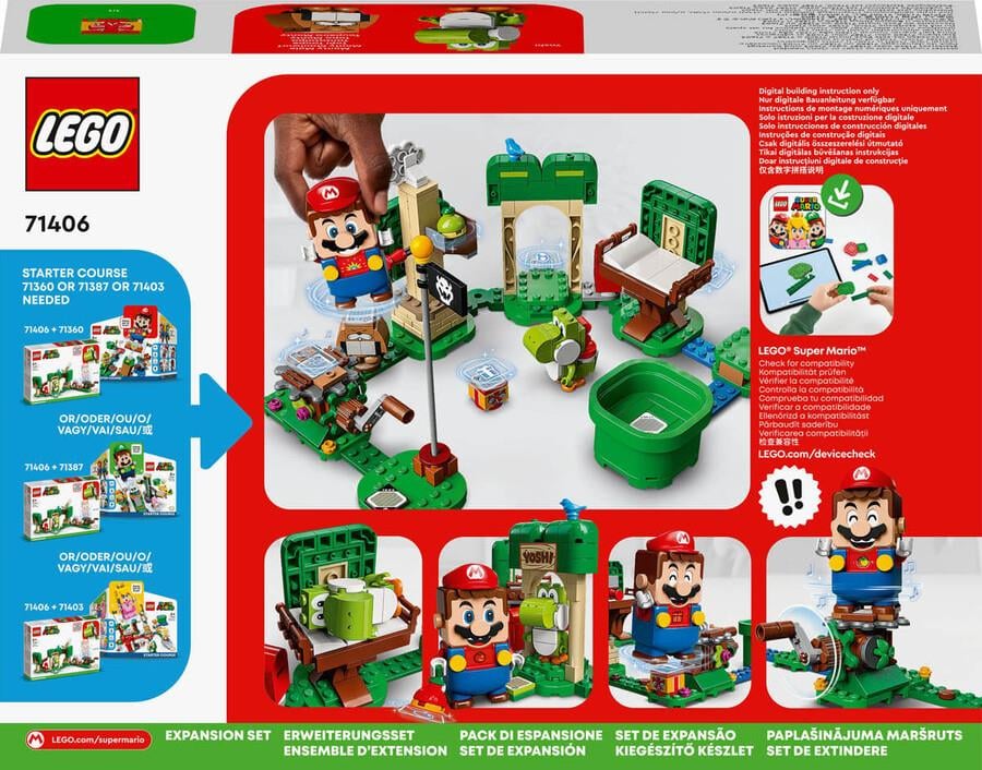 71406 LEGO Super Mario™ Yoshi'nin Hediye Evi Ek Macera Seti