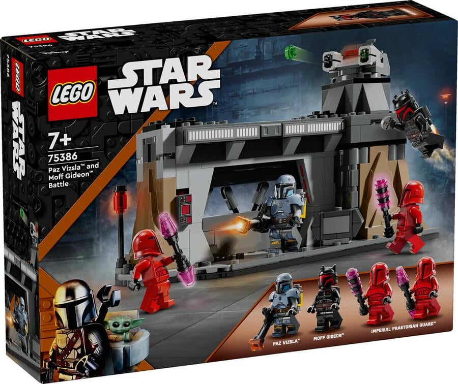 75386 LEGO Star Wars™ Paz Vizsla™ ve Moff Gideon™ Savaşı
