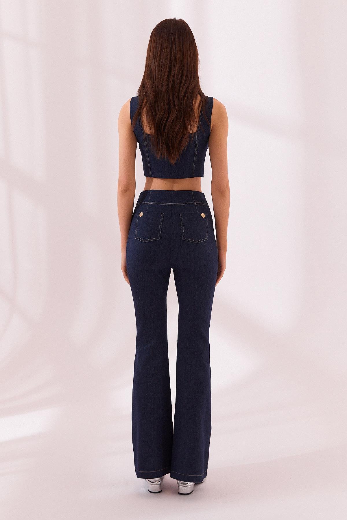 NAAR 12206 PANTOLON LACİVERT