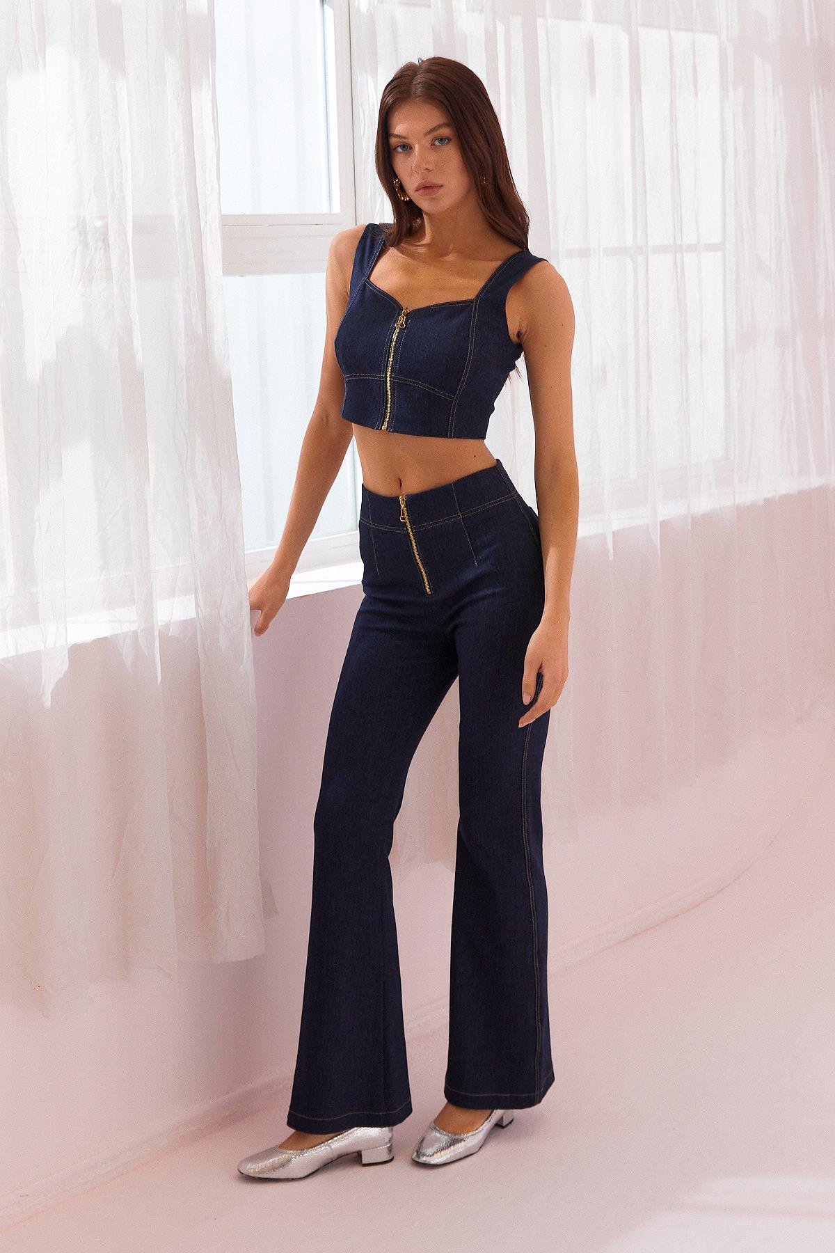 NAAR 12206 PANTOLON LACİVERT