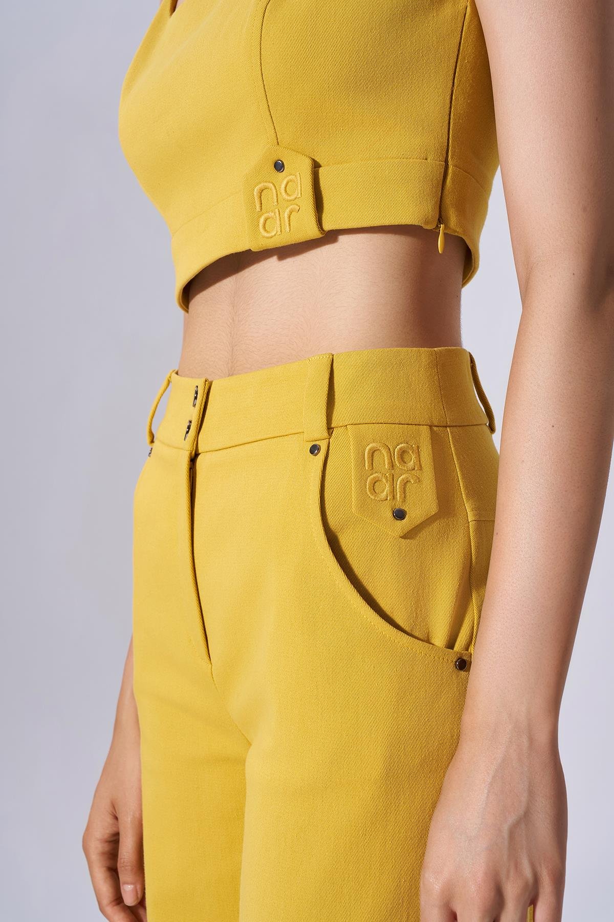 NAAR 91215 PANTOLON KOYU SARI