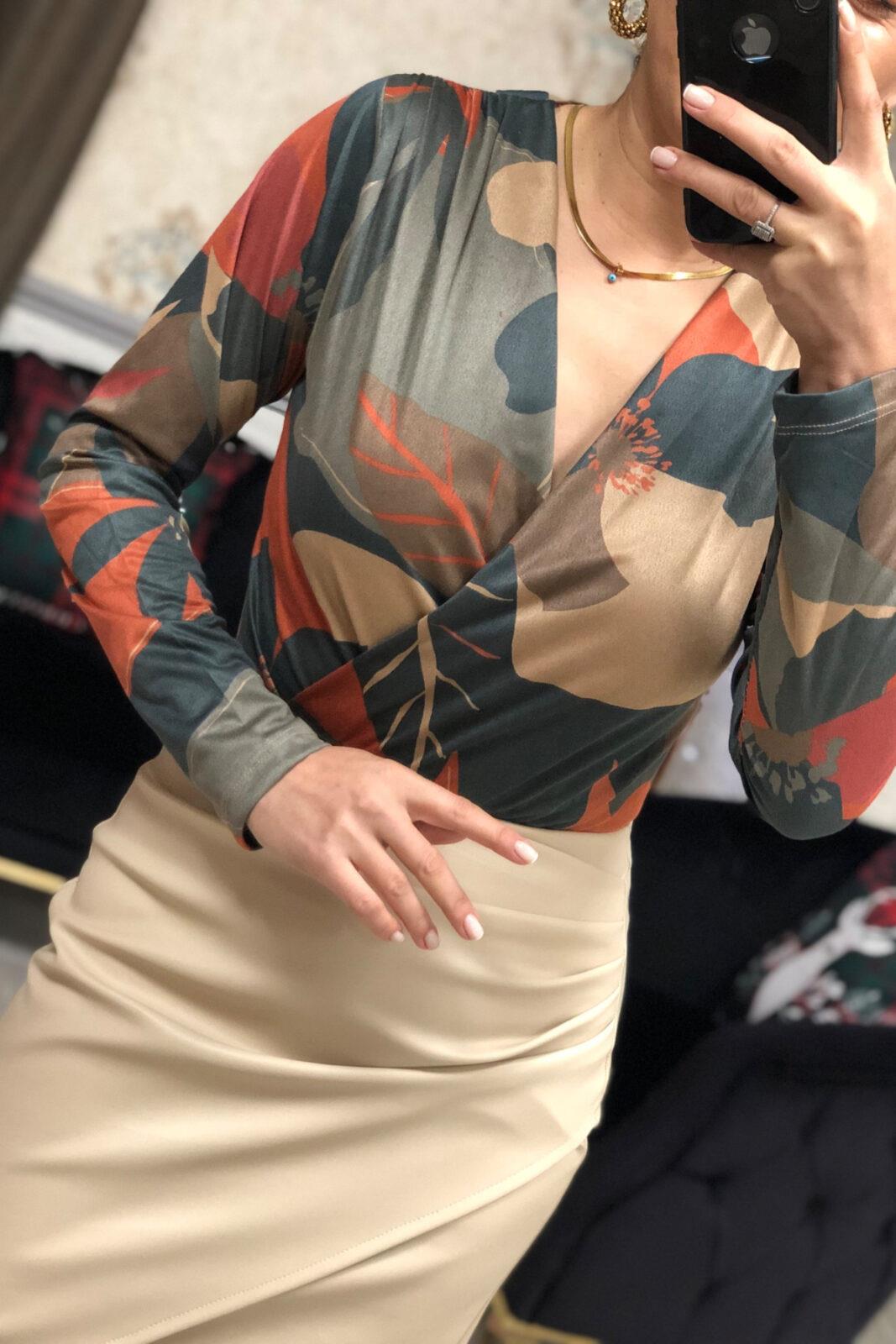 Desenli Bodysuit