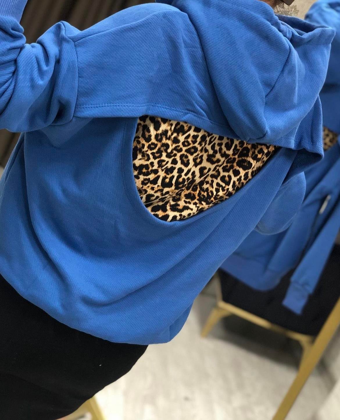 Sırt leopar Sweat-160