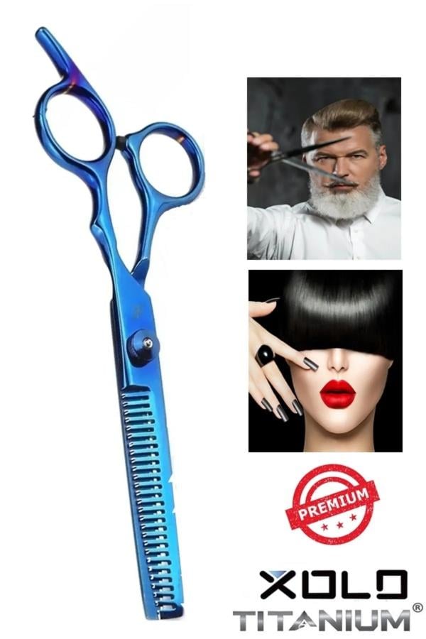 Mavi Ara Saç Kesim Makası 6 inç 