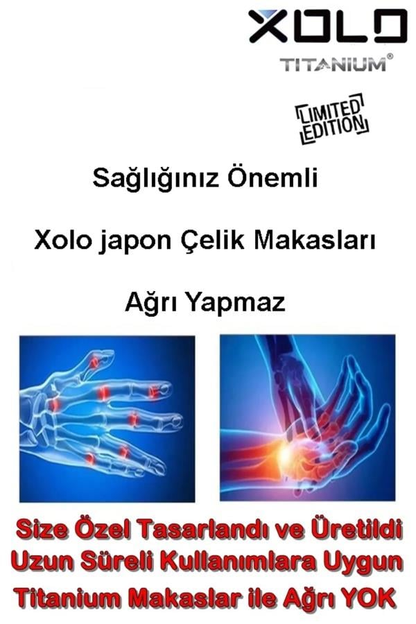 Mavi Ara Saç Kesim Makası 6 inç 