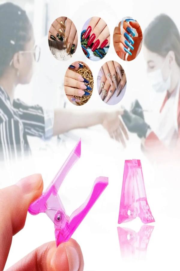 Protez Tırnak Mandalı 20'li Paket