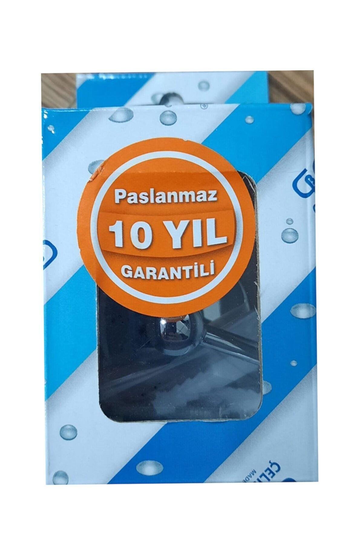 Paslanmaz Pirinç Çiftli Bornozluk Askılık 2 Adet (10 YIL GARANTİLİ)