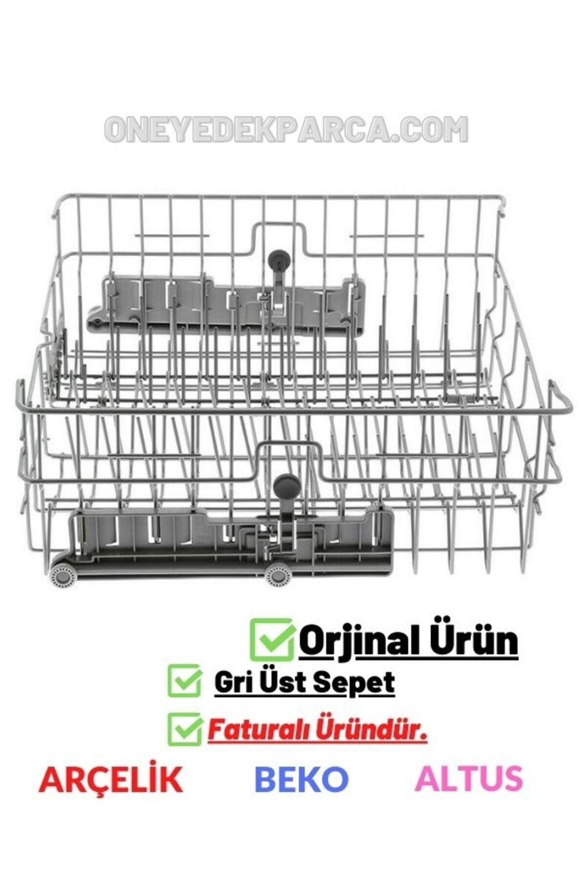 6242 HIT Bulaşık Makinesi Üst Sepet Gri Üst Sepeti