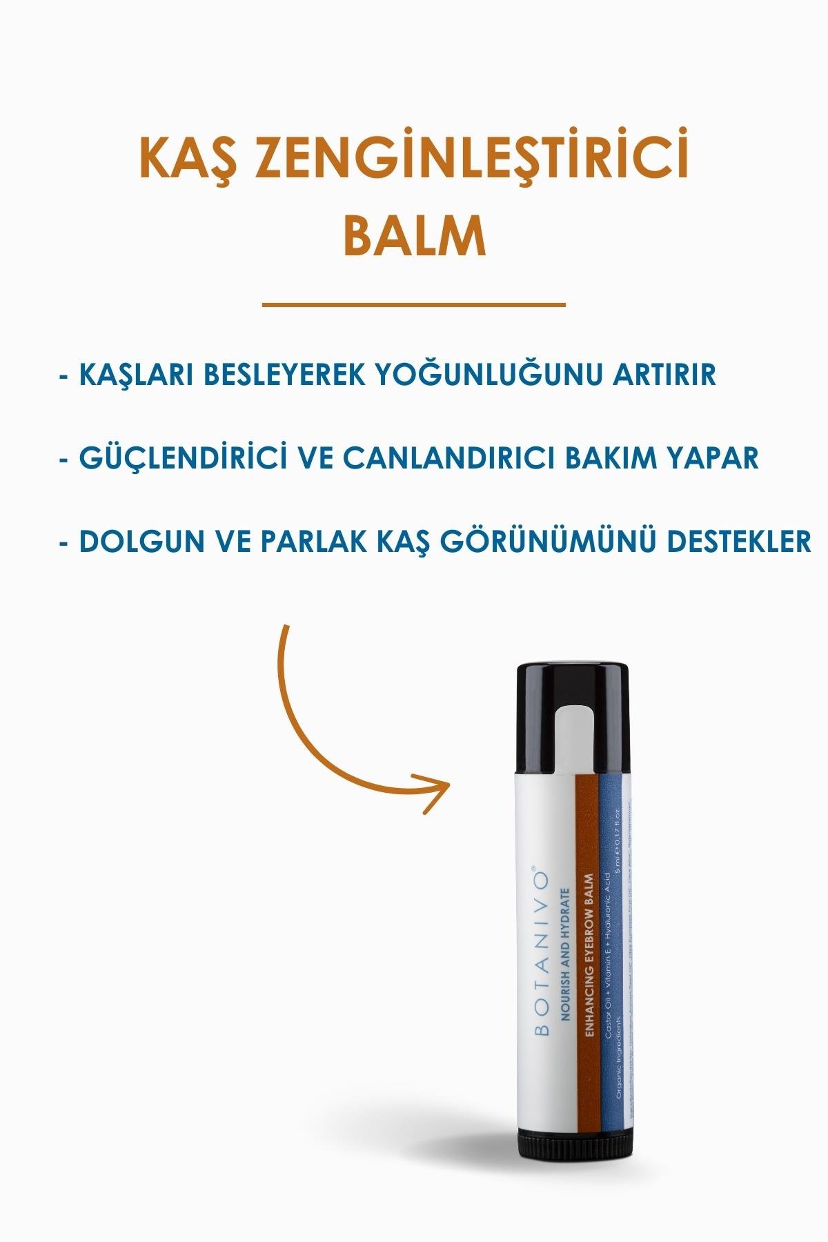 Botanivo Kaş ve Dudak Bakım Seti | Zengin Kaşlar & Bakımlı Dudaklar İçin Özel | Organik İçerikli | 2x5 ml