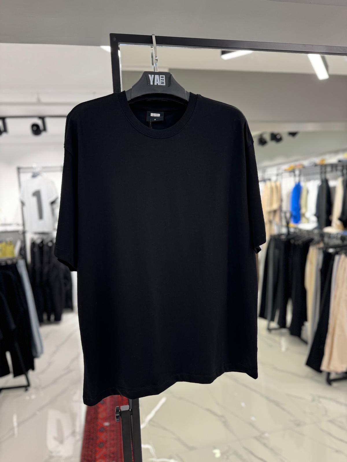 Pamuk Kumaş T-Shirt Antrasit