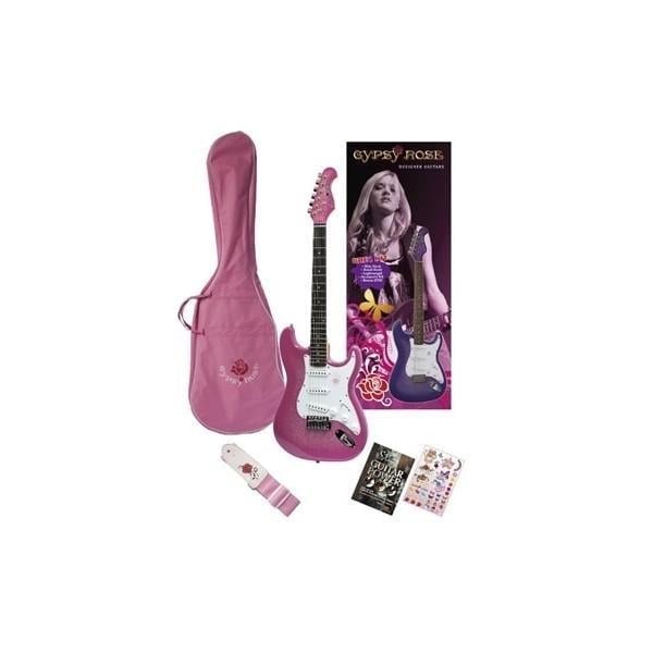 ELEKTRO G?TAR GYPSY ROSE SET (GIGBAG, STRAP, STICK