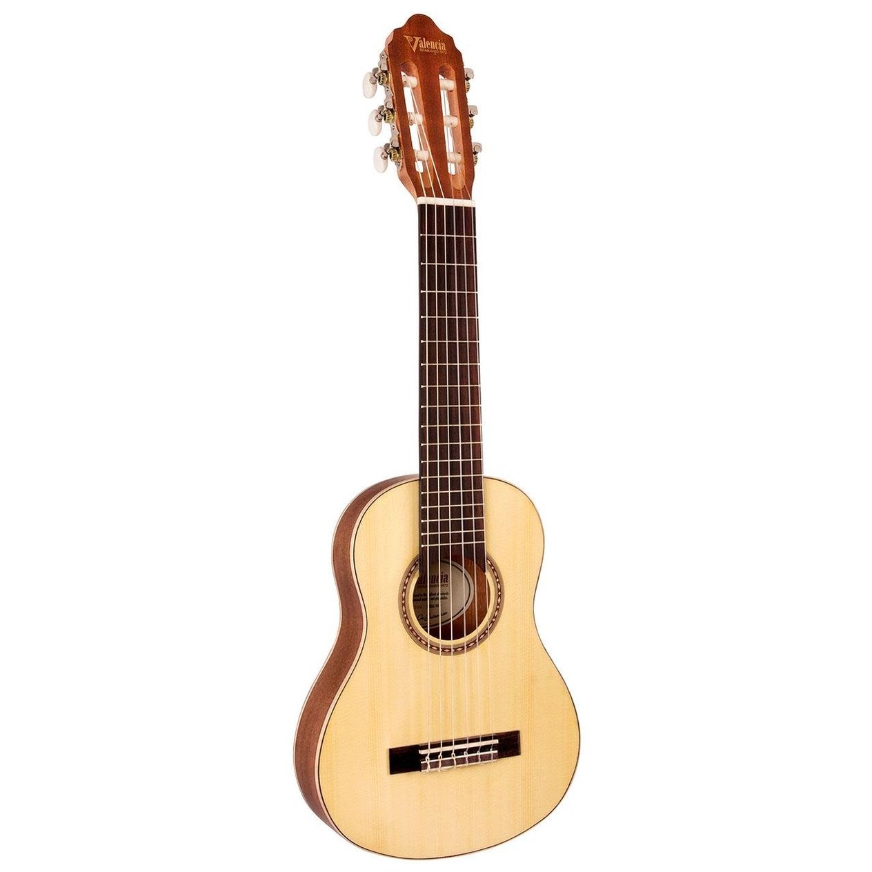 SEYAHAT GİTARI GUITAR LELE, KILIFLI, NATÜREL MAT