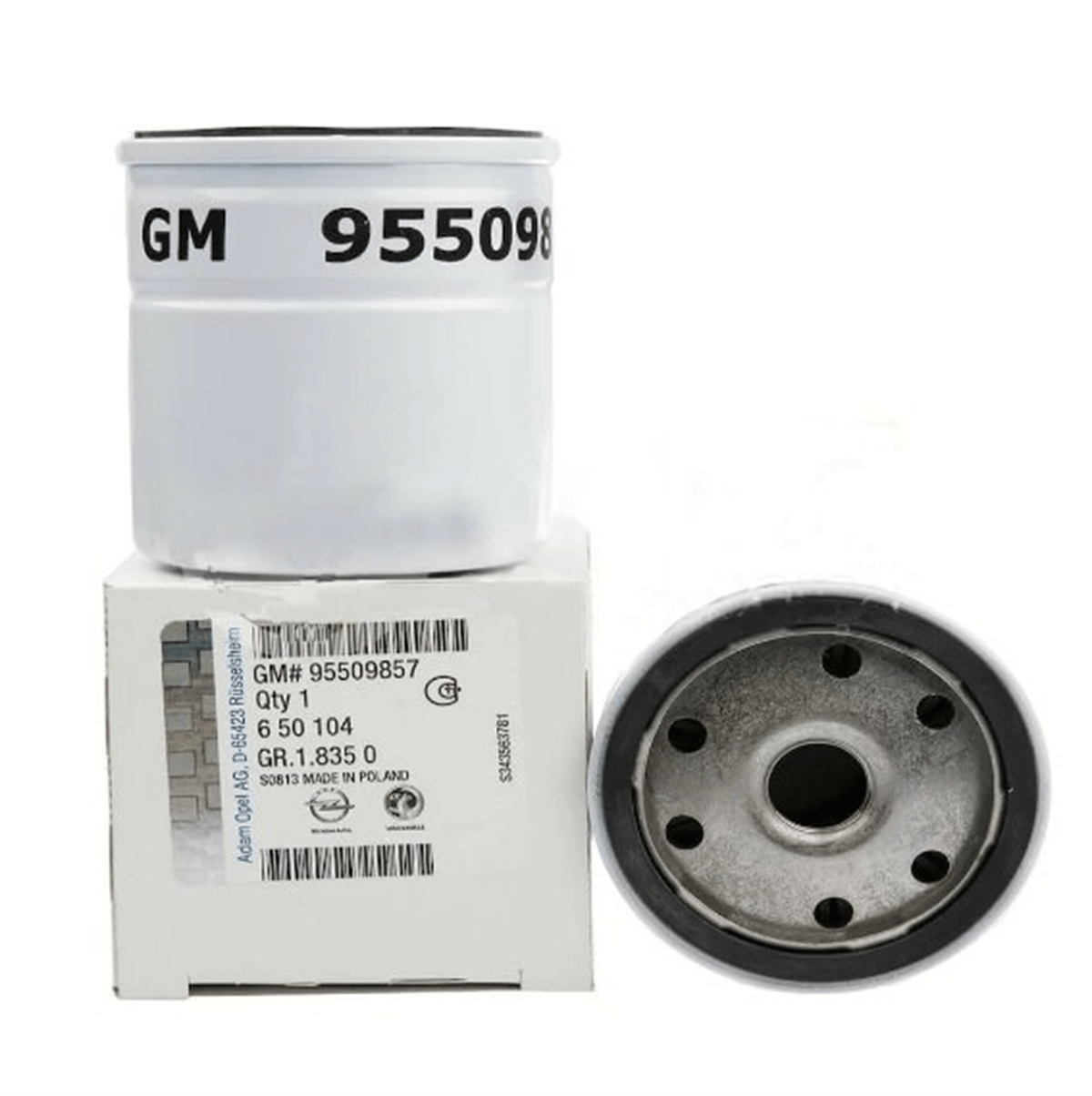 Opel Corsa B 1.4 / 1.6 Yağ Filtresi Orjinal Gm Marka 95509857 650104