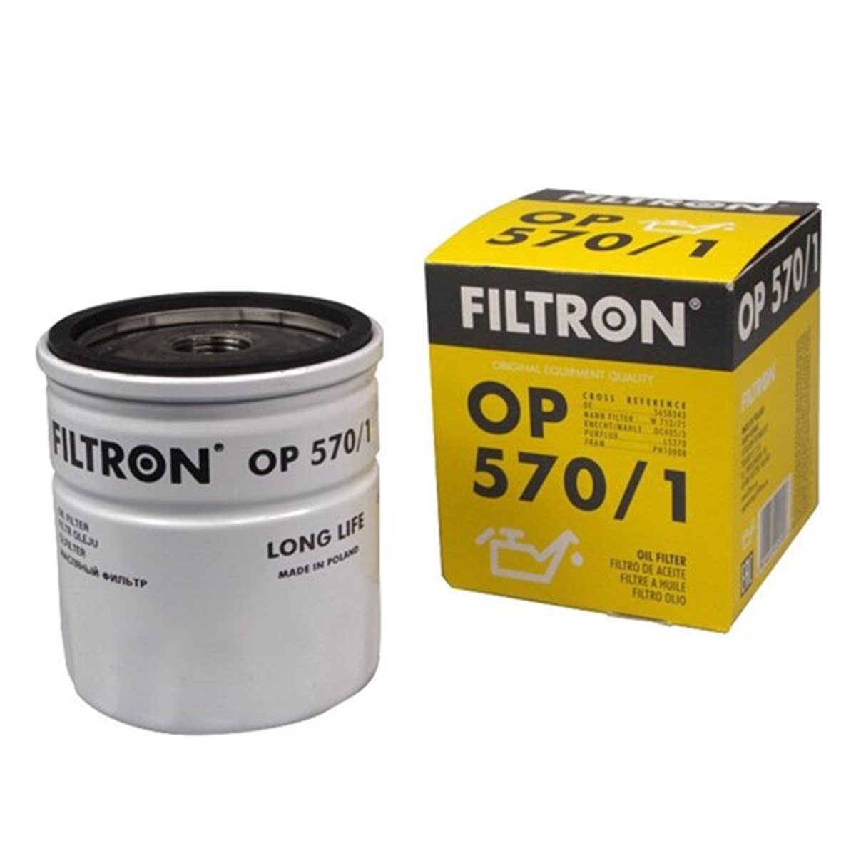 Opel Corsa B 1.4 Yağ Filtresi FİLTRON