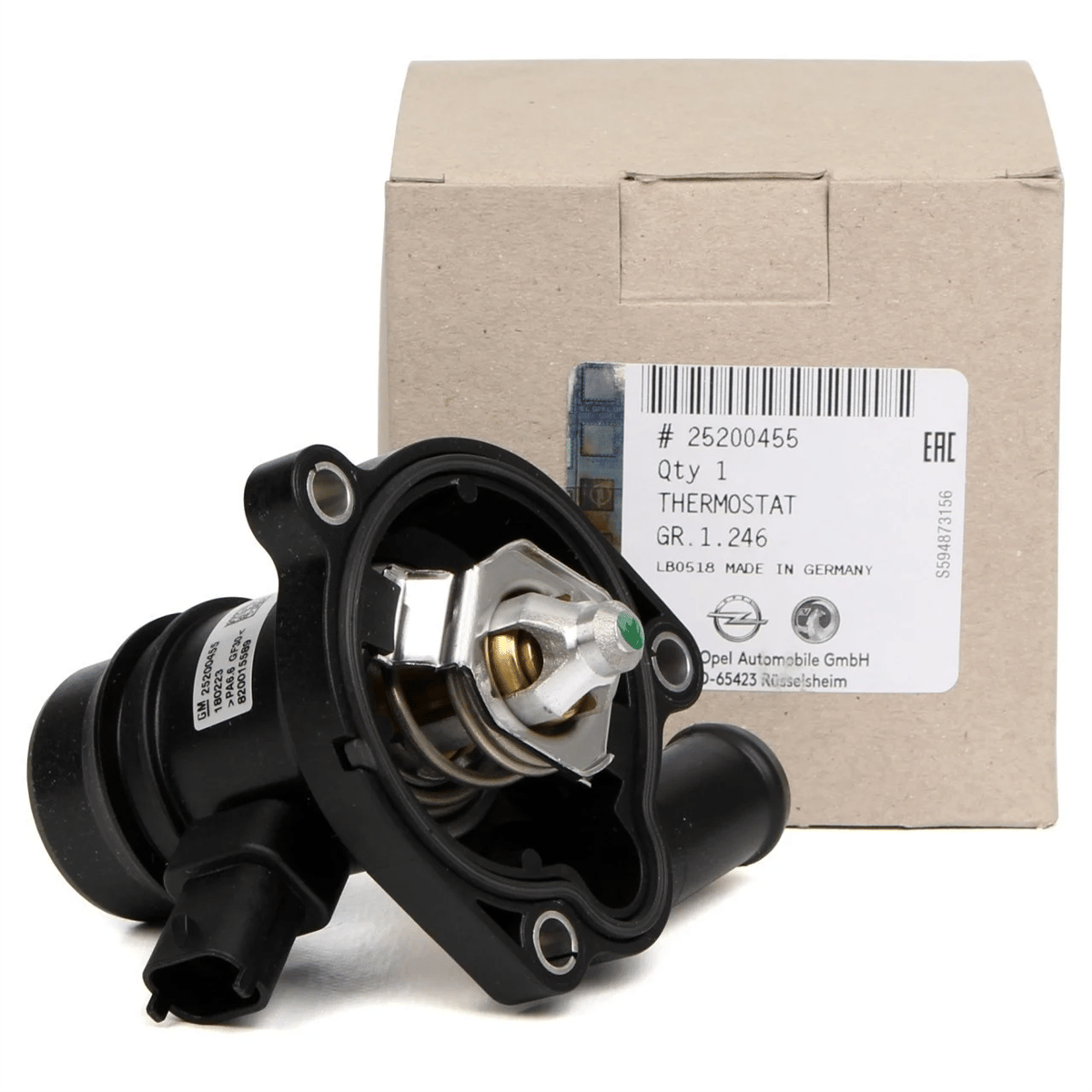 Opel insignia 1.4 Turbo (A14NET) Termostat Orjinal GM Marka (25200455-1338380 / 55593034İNS)