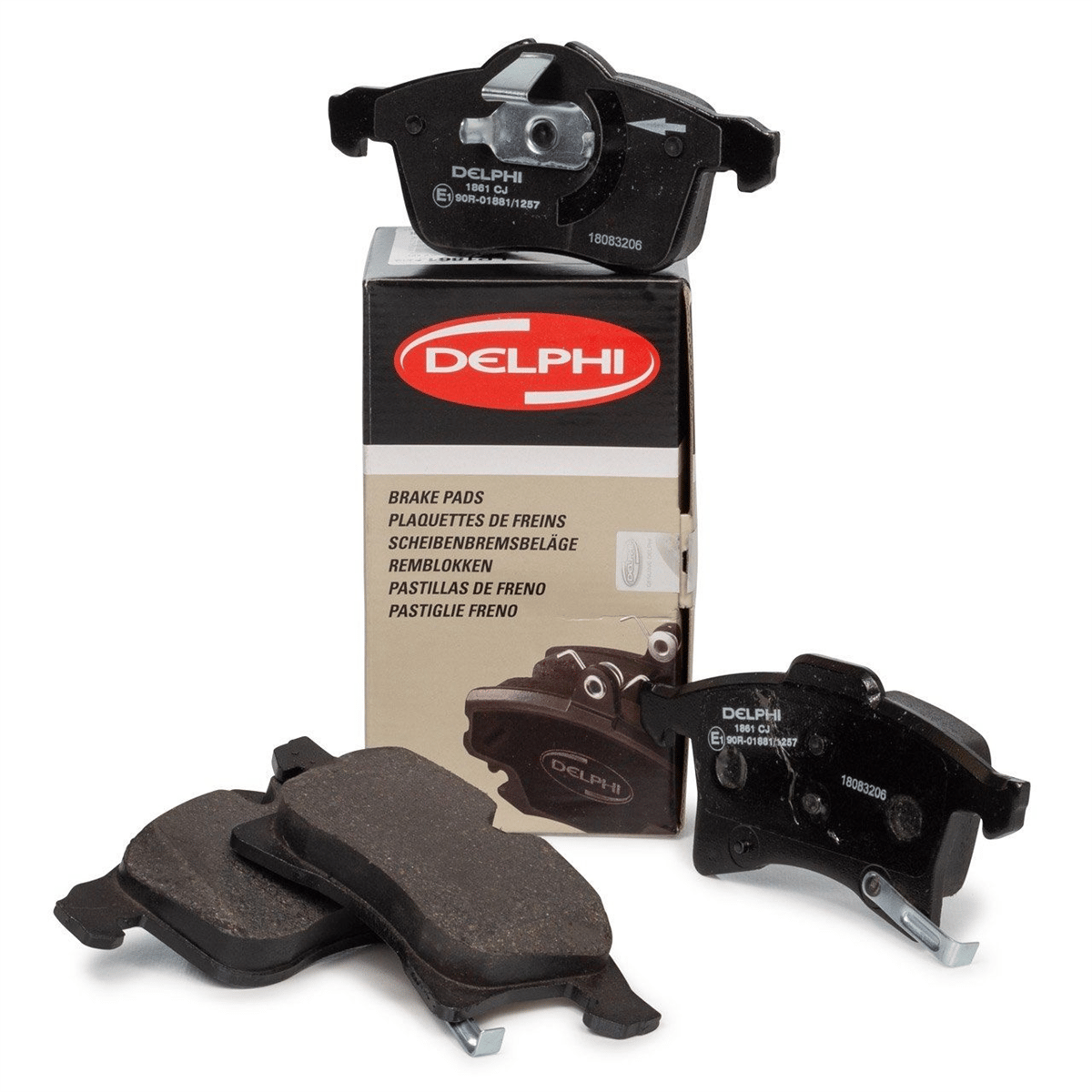 Opel Meriva B Ön Fren Balata Takımı Delphi Marka LP1861