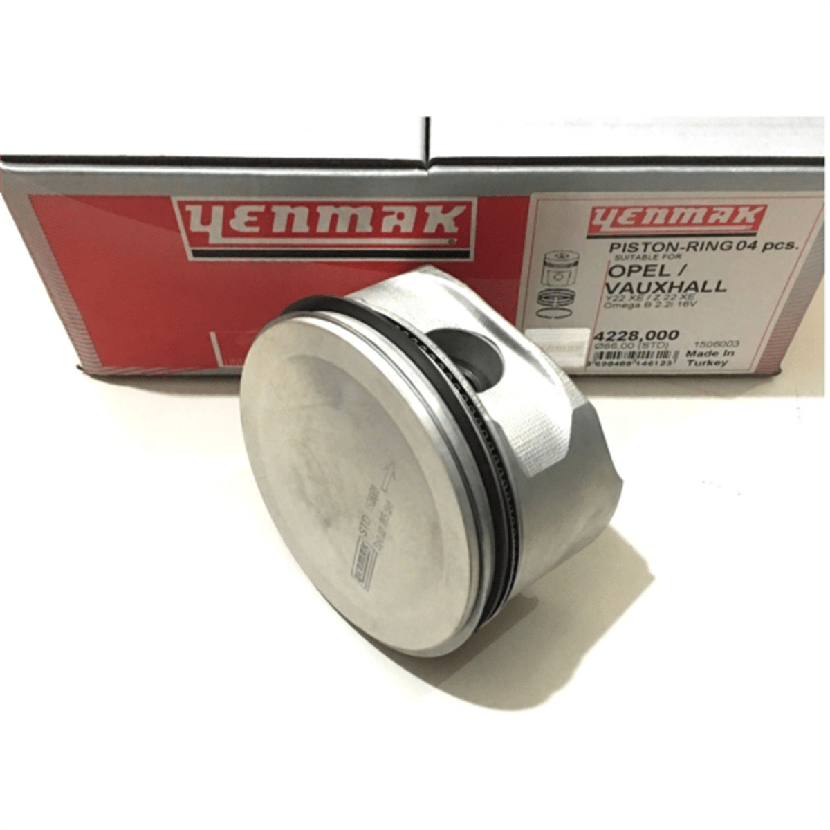 Opel Vectra C Z16XEP Motor Piston Sekman STD Ölçülü Yenmak Marka (YEN.4216/000, VC)