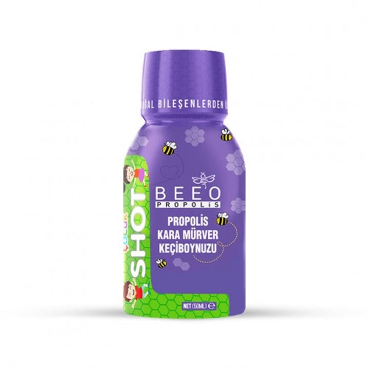 BEEO PROPOLİS SHOT KARA MÜRVER ÇOCUKLAR İÇİN