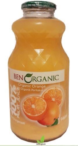 BENORGANİK PORTAKAL SUYU 946 ML