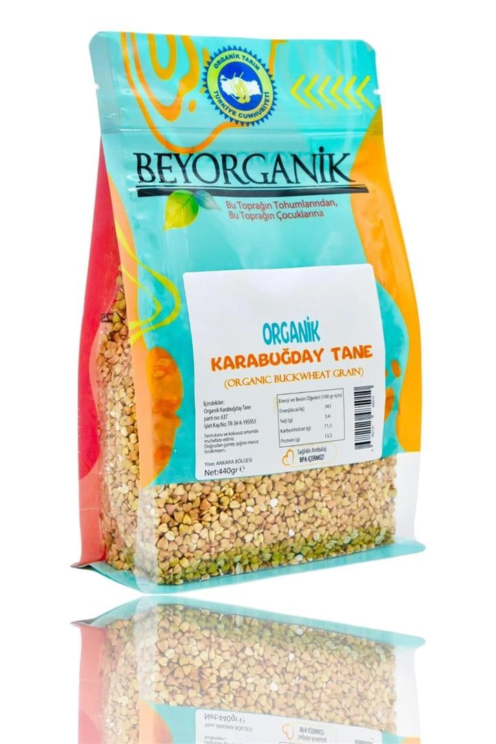 BEYORGANIK ORGANIK KARABUGDAY TANE 500GR