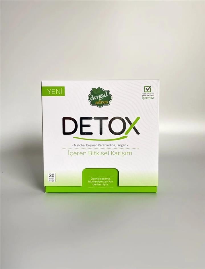 DOĞAL ADRES DETOX 30 ADET ŞASE 60 GR