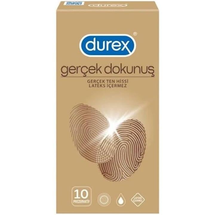 DUREX PREZERVATIF GERCEK DOKUNUS 10 LU