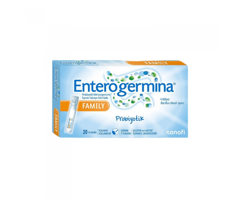 ENTEROGERMİNA FAMİLY 20 ŞASE 5 ML