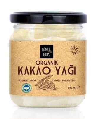 GÜZEL GIDA ORGANİK KAKAO YAĞI 150 ML