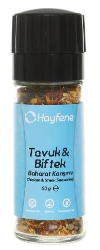 HAYFENE TAVUK-BIFTEK BAHARATI 50 GR