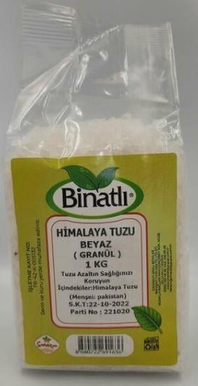 HİMALAYA TUZU BEYAZ (GRANÜL) 1 KG