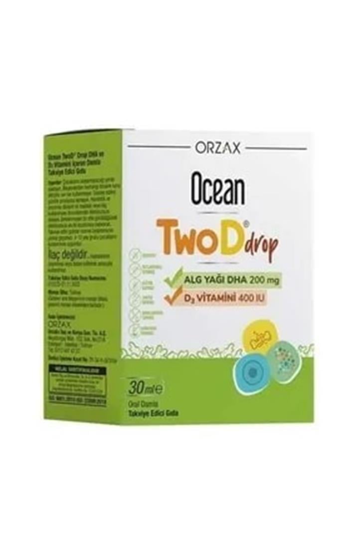 ORZAX OCEAN TWO DROP D3 VİTAMİNİ 400 IU 30 ML
