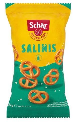 SCHAR SALINIS GLUTENSİZ TUZLU HALKA KRAKER 60 GR