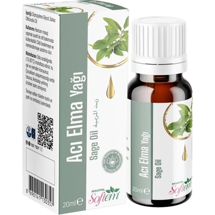 SOFTEM ACI ELMA (ADAÇAYI) YAĞI 20 ML