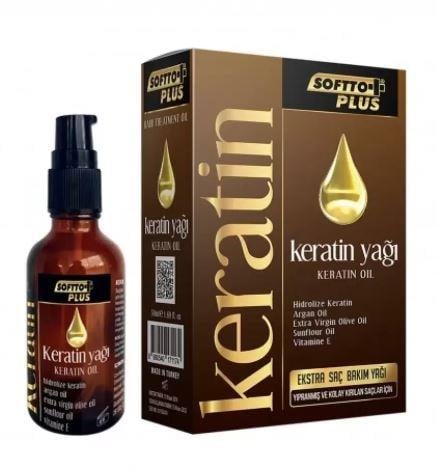 SOFTTO PLUS KERATİN YAĞI 50 ML