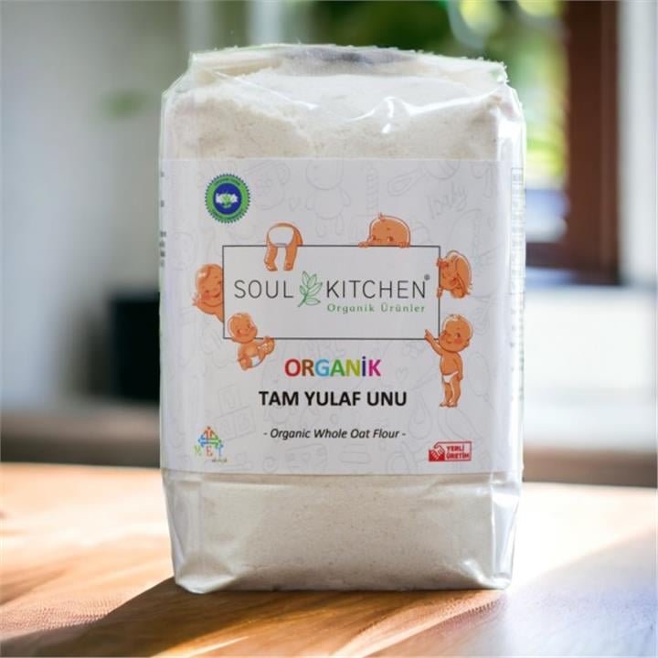 SOUL KITCHEN ORGANİK BEBEK TAM YULAF UNU 250GR