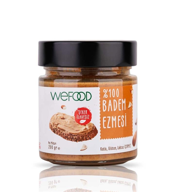 WEFOOD %100 BADEM EZMESİ 200 GR