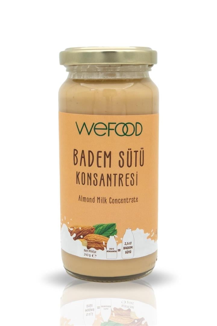WEFOOD BADEM SÜTÜ KONSANTRESİ 240 GR