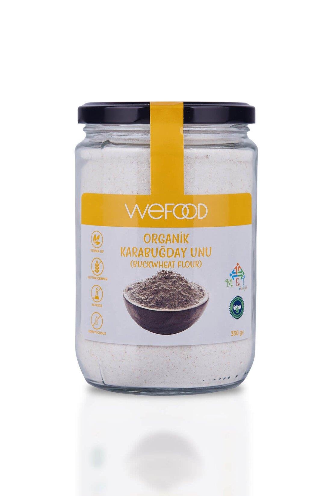 WEFOOD GLÜTENSİZ ÇİĞ KARABUĞDAY UNU - 350 GR
