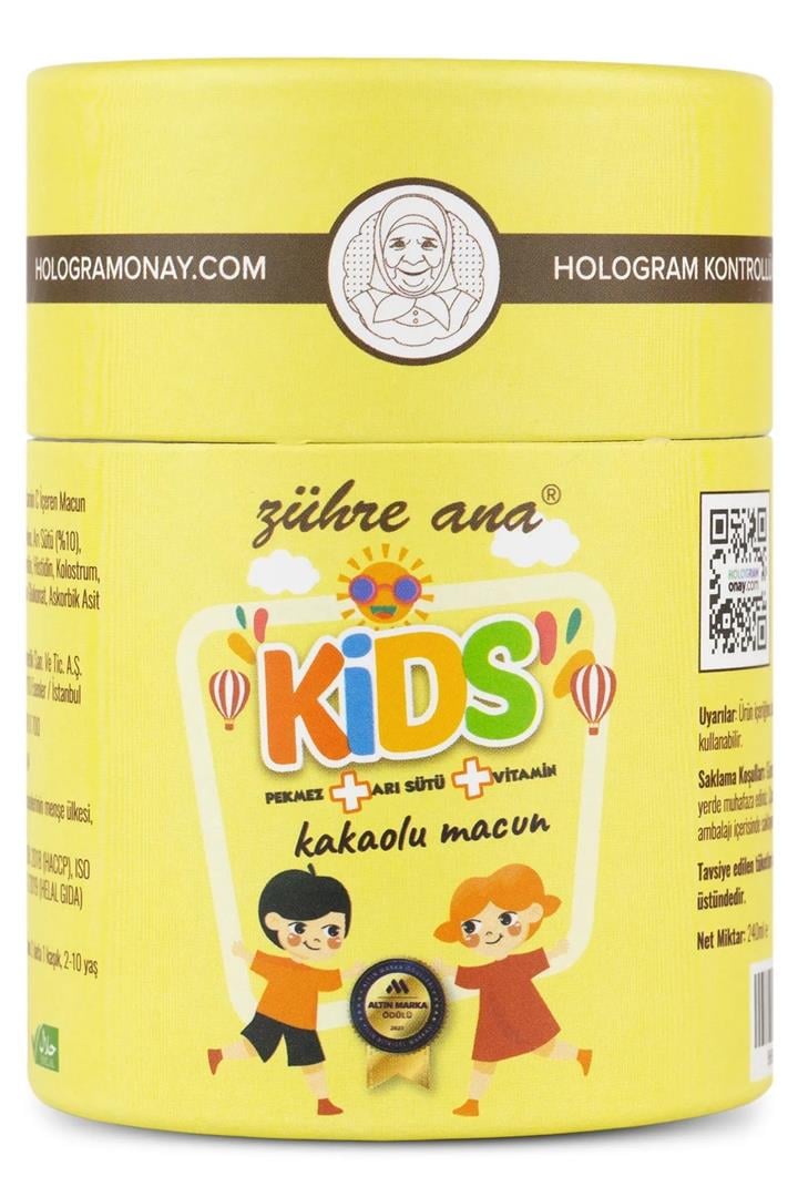 ZÜHRE ANA KİDS KAKAOLU MACUN 240 GR