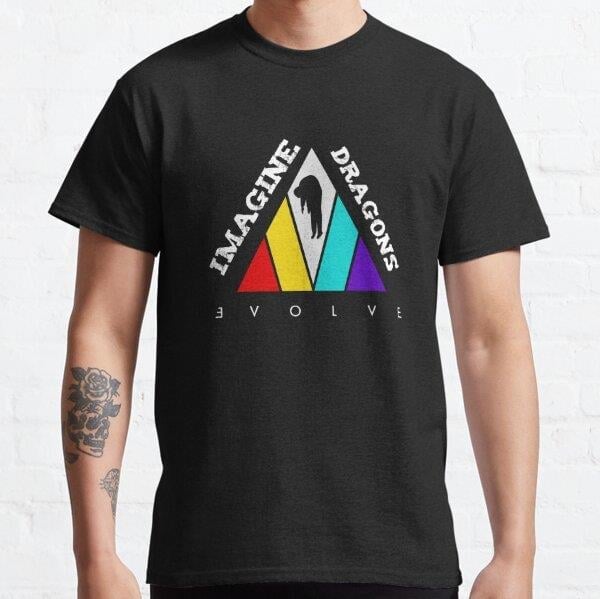 123 <<imagine dragons, imagine, dragons, night visions, dan reynold, mercury imagine dragons, mercury dragons>> 102 Tasarım Baskılı Tişört (Bol kalıp t-shirt)