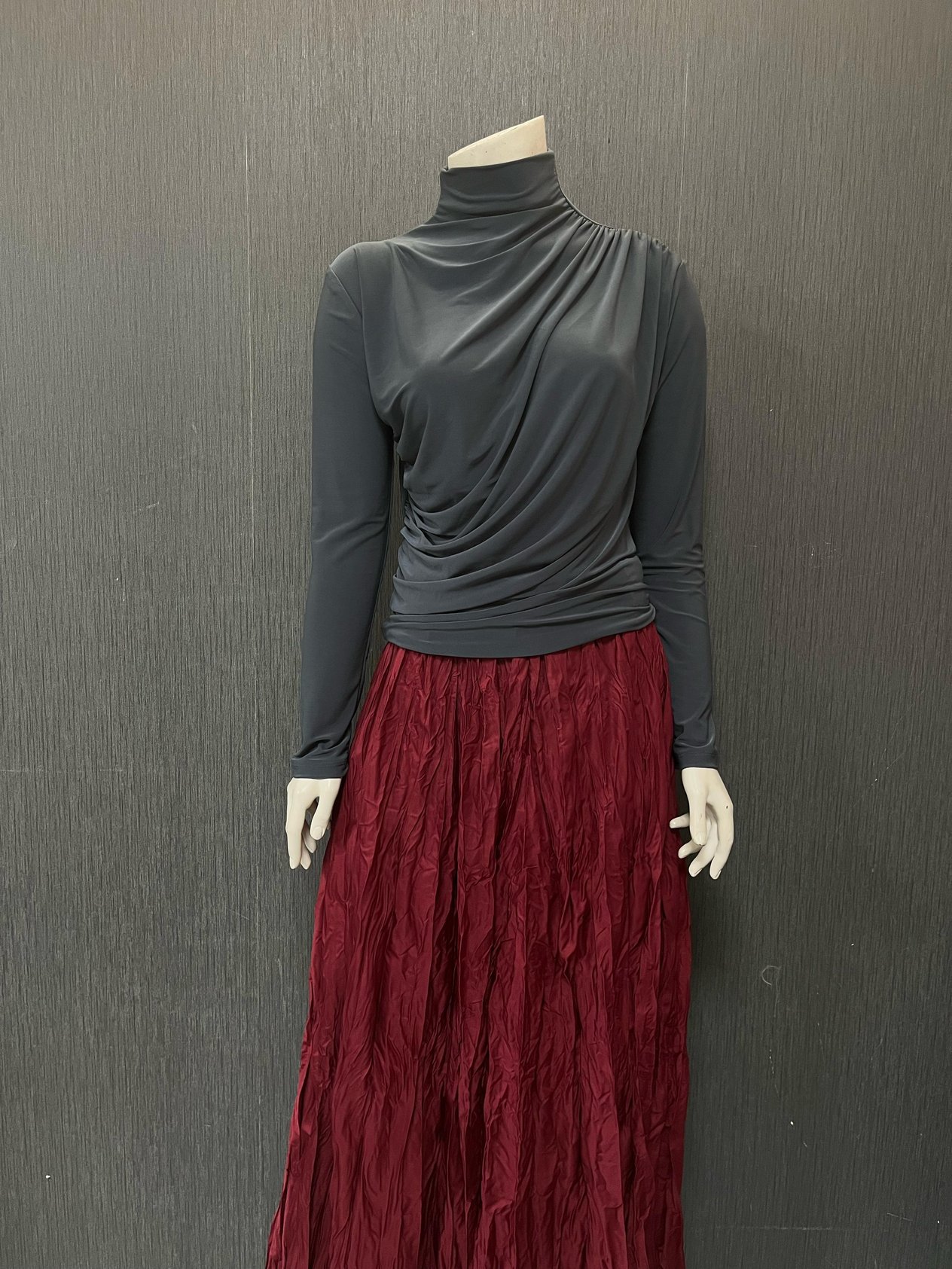 Drapeli Bluz Body -Antrasit