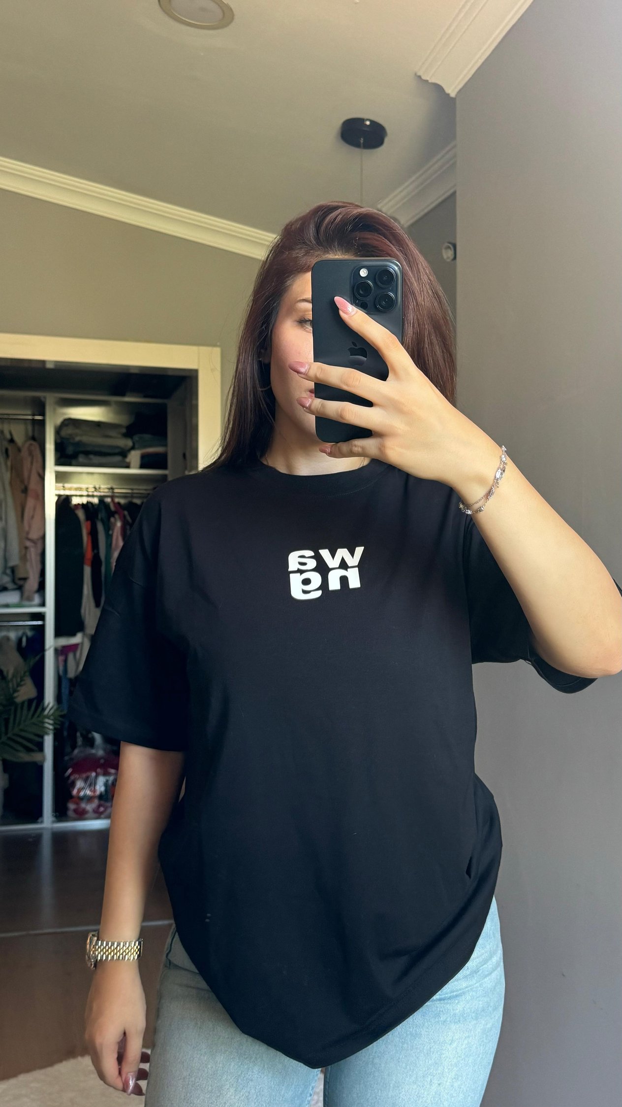 Siyah Wang T-shirt