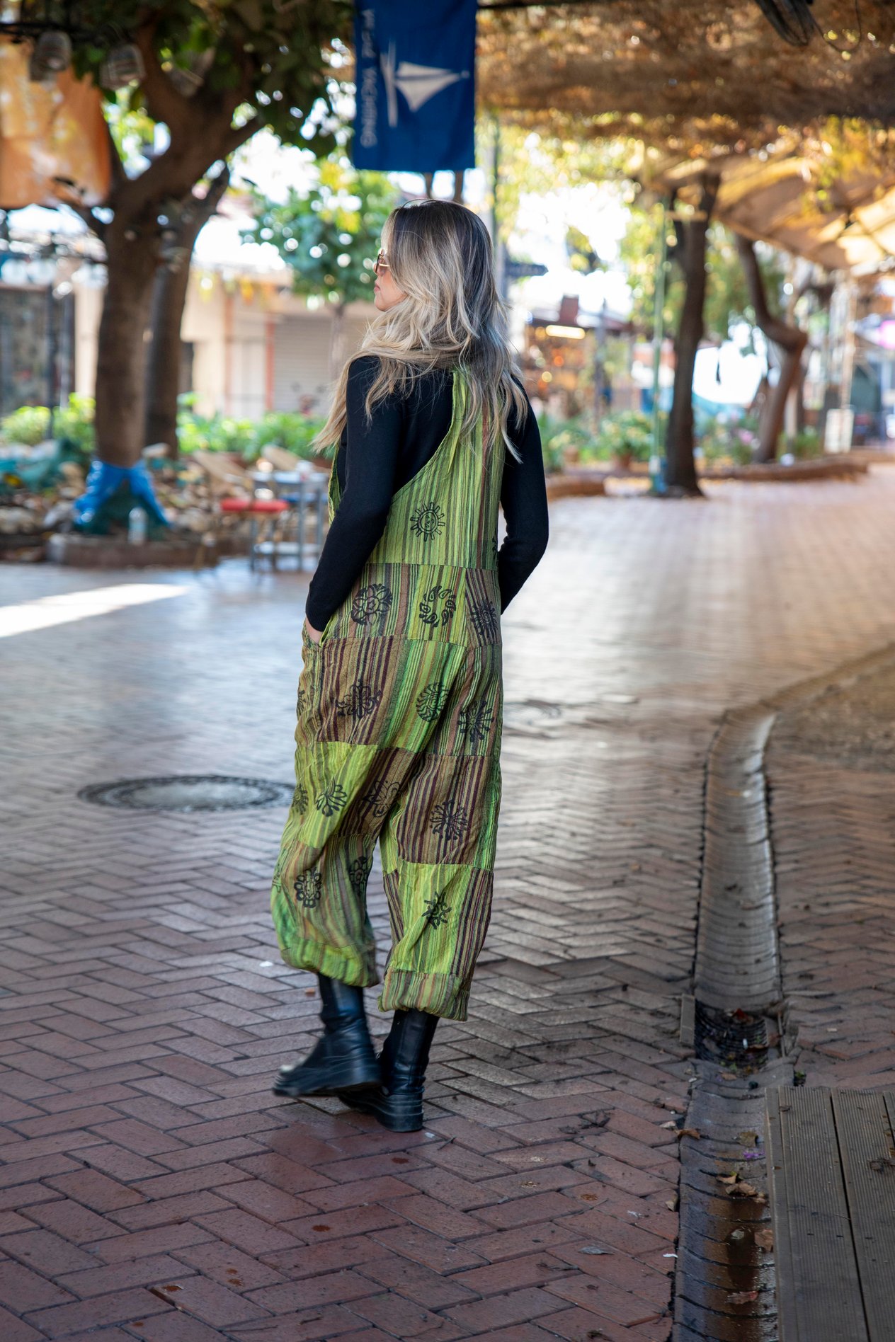 Unisex Nepal Patchwork Tulum
