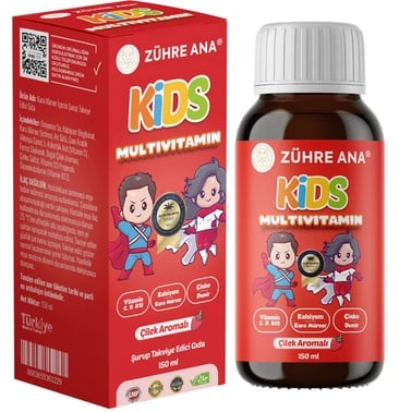 ZÜHRE ANA KİDS MULTİ-VİTAMİN 