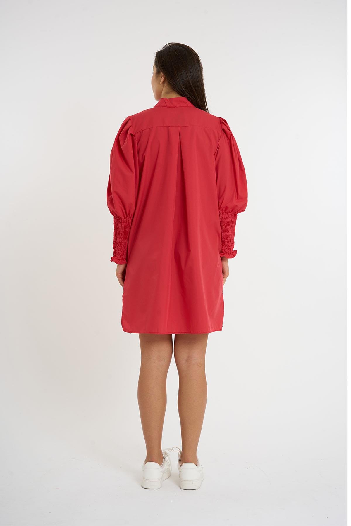 GIPELI SLEEVE SHIRT RED