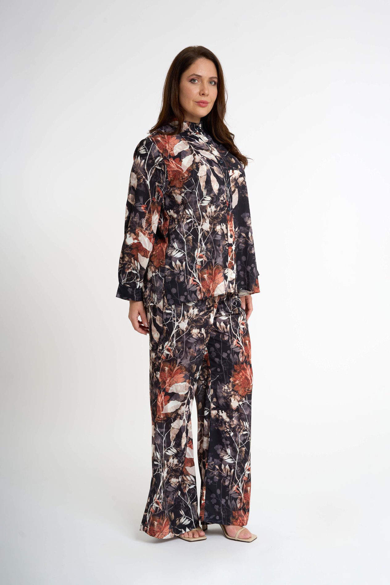 Satin Crepe Fabric | Black